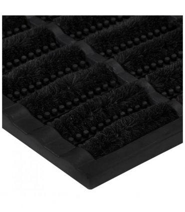 vidaXL Door Mat Rectangular 40x60 cm Rubber and Coir