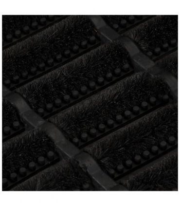 vidaXL Door Mat Rectangular 40x60 cm Rubber and Coir