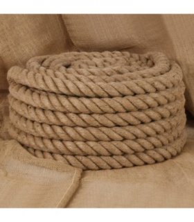 vidaXL Jute Rope 10 m Long 36 mm Thick