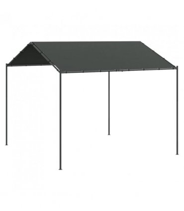 vidaXL Canopy Tent Anthracite 4x4 m Steel and Fabric