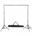 vidaXL Telescopic Background System 155-300 cm