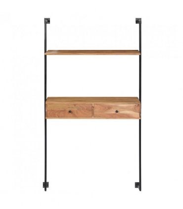 vidaXL Wall Desk 90x40x170 cm Solid Acacia Wood