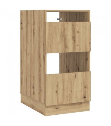 vidaXL Laundry Cabinet Artisan Oak 50 x 68 x 102 cm Engineered wood