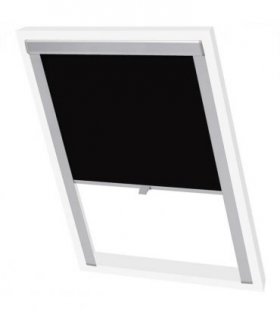 vidaXL Blackout Roller Blind Black UK08 GGL and GGU