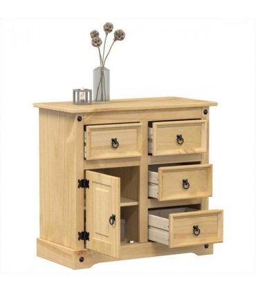 vidaXL Sideboard Corona 80x40x75 cm Solid Wood Pine
