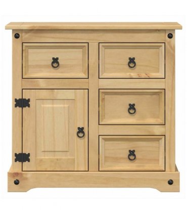vidaXL Sideboard Corona 80x40x75 cm Solid Wood Pine