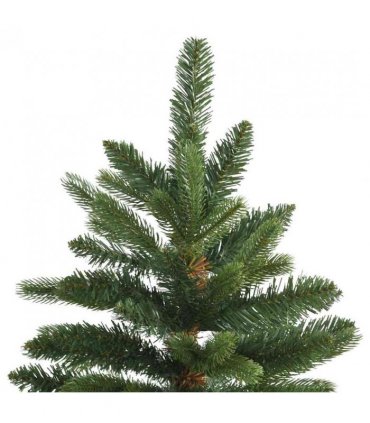 vidaXL Artificial Hinged Christmas Tree Green 180 cm PVC, PE and steel