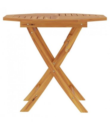 vidaXL Folding Garden Table 85x85x76 cm Solid Teak Wood