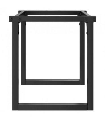 vidaXL Coffee Table Legs O-Frame 80x40x43 cm Steel