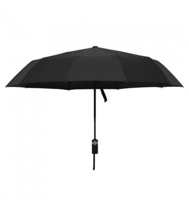 vidaXL Umbrella | Black | 190T PG fabric, metal, fibreglass | Compact | Foldable