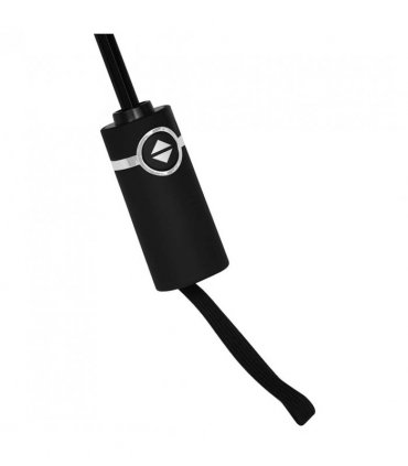 vidaXL Umbrella | Black | 190T PG fabric, metal, fibreglass | Compact | Foldable