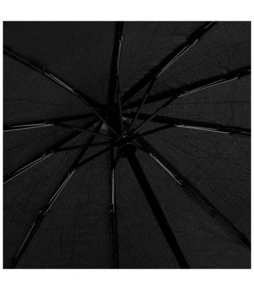 vidaXL Umbrella | Black | 190T PG fabric, metal, fibreglass | Compact | Foldable