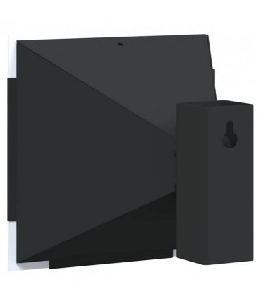 vidaXL Pellet Trap Black 17.5 x 17.5 x 17 cm Steel