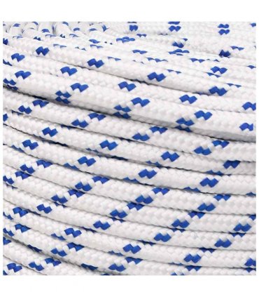 vidaXL Boat Rope White 6 mm 50 m Polypropylene