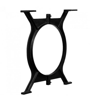 vidaXL Dining Table Legs 2 pcs O-Frame Cast Iron