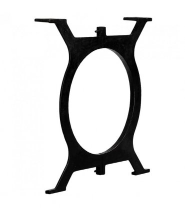 vidaXL Dining Table Legs 2 pcs O-Frame Cast Iron