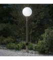vidaXL Bollard Light with Sensor&Outlet 120 cm Stainless Steel IP44