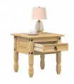 vidaXL Side Table Corona 50x50x50 cm Solid Wood Pine