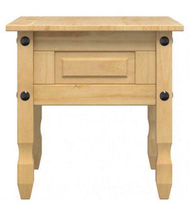 vidaXL Side Table Corona 50x50x50 cm Solid Wood Pine