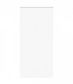 vidaXL Roller Blind Blackout White 105x210 cm Fabric Width 100.7 cm Polyester