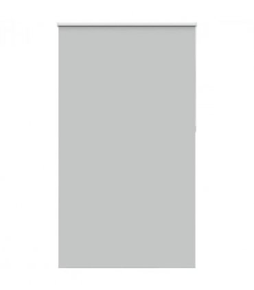 vidaXL Roller Blind Blackout Light Grey 120x210 cm Fabric Width 116.6 cm Polyester
