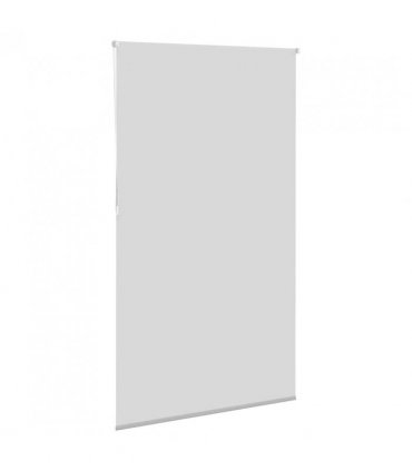vidaXL Roller Blind Blackout Light Grey 120x210 cm Fabric Width 116.6 cm Polyester