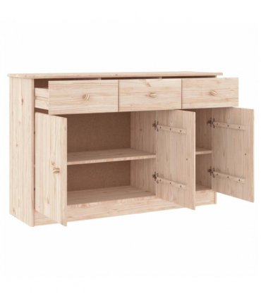vidaXL Sideboard ALTA 112x35x73 cm Solid Wood Pine