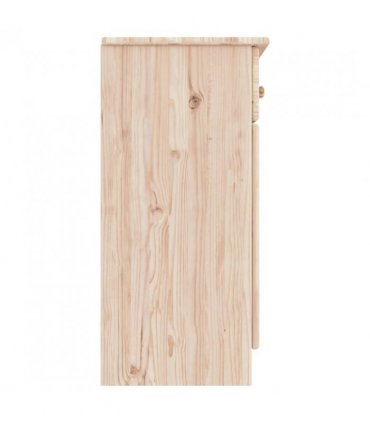 vidaXL Sideboard ALTA 112x35x73 cm Solid Wood Pine