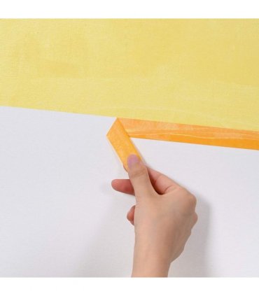 vidaXL Painter Masking Tapes 6 pcs Yellow 25mm x 50m Paper