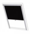 vidaXL Blackout Roller Blind Black MK08
