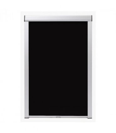 vidaXL Blackout Roller Blind Black MK08