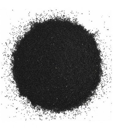 vidaXL Aquarium Sand 25 kg Black 0.2-2 mm