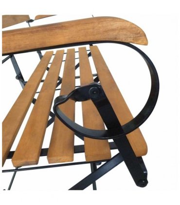 vidaXL Garden Bench | Brown | Solid Acacia wood | Medium | Collapsible