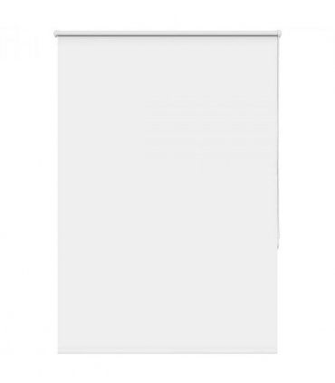 vidaXL Roller Blind Blackout White 95x150 cm Fabric Width 90.7 cm Polyester
