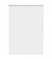 vidaXL Roller Blind Blackout White 115x150 cm Fabric Width 110.7 cm Polyester