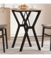 vidaXL Dining Table Legs Y-Frame 50x40x73 cm Steel