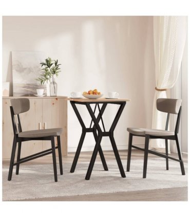 vidaXL Dining Table Legs Y-Frame 50x40x73 cm Steel