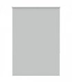 vidaXL Roller Blind Blackout Light Grey 110x150 cm Fabric Width 105.7 cm Polyester