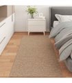 vidaXL Area Rugs Moire Rectangular AGIRA Natural 150 x 80 cm Polyester