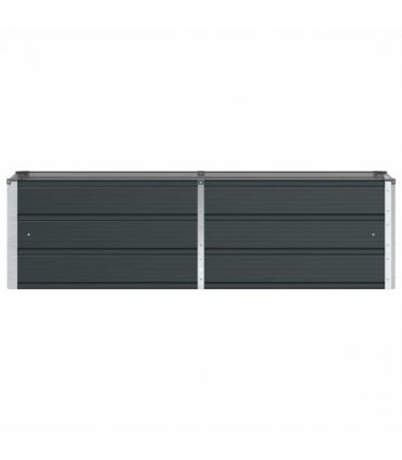 vidaXL Planter Anthracite 160 x 40 x 45 cm Steel