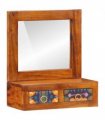 vidaXL Wall Cabinet Brown 40 x 20 x 50 cm Solid Acacia Wood