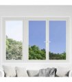 vidaXL Static Reflective Solar Window Film Silver 90 x 1000 cm PVC