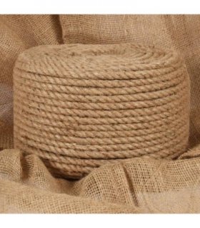 vidaXL Jute Rope 50 m Long 14 mm Thick