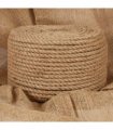 vidaXL Jute Rope 50 m Long 14 mm Thick