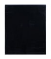 vidaXL Window Film Static Frosted Black 90x2000 cm PVC