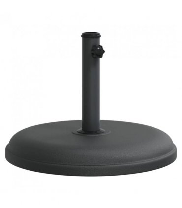 vidaXL Parasol Base for Ø32/35/38 mm Poles 15 kg Round