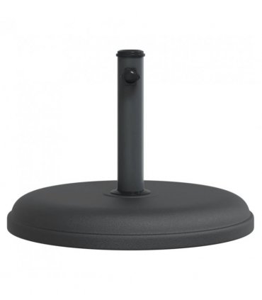 vidaXL Parasol Base for Ø32/35/38 mm Poles 15 kg Round