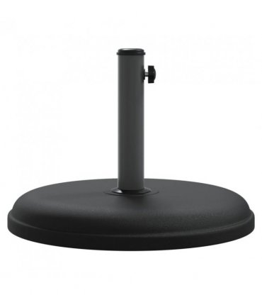 vidaXL Parasol Base for Ø32/35/38 mm Poles 15 kg Round