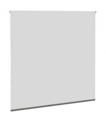 vidaXL Roller Blind Blackout Grey 150x130 cm Fabric Width 146.6 cm Polyester