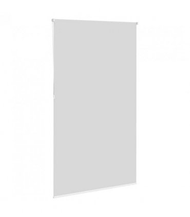 vidaXL Roller Blind Blackout White 135x230 cm Fabric Width 131.6 cm Polyester